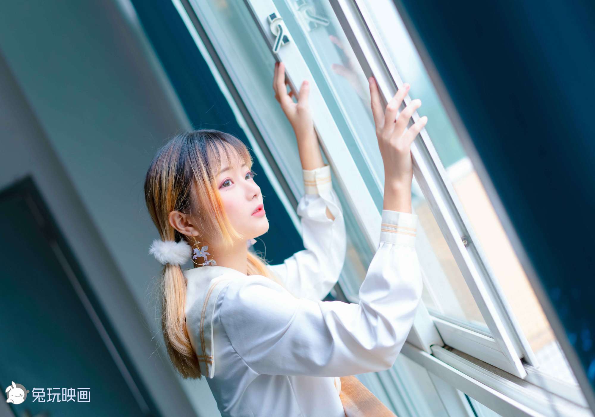 [兔玩映画]B87.004妹妹的体操服和Jk插图7